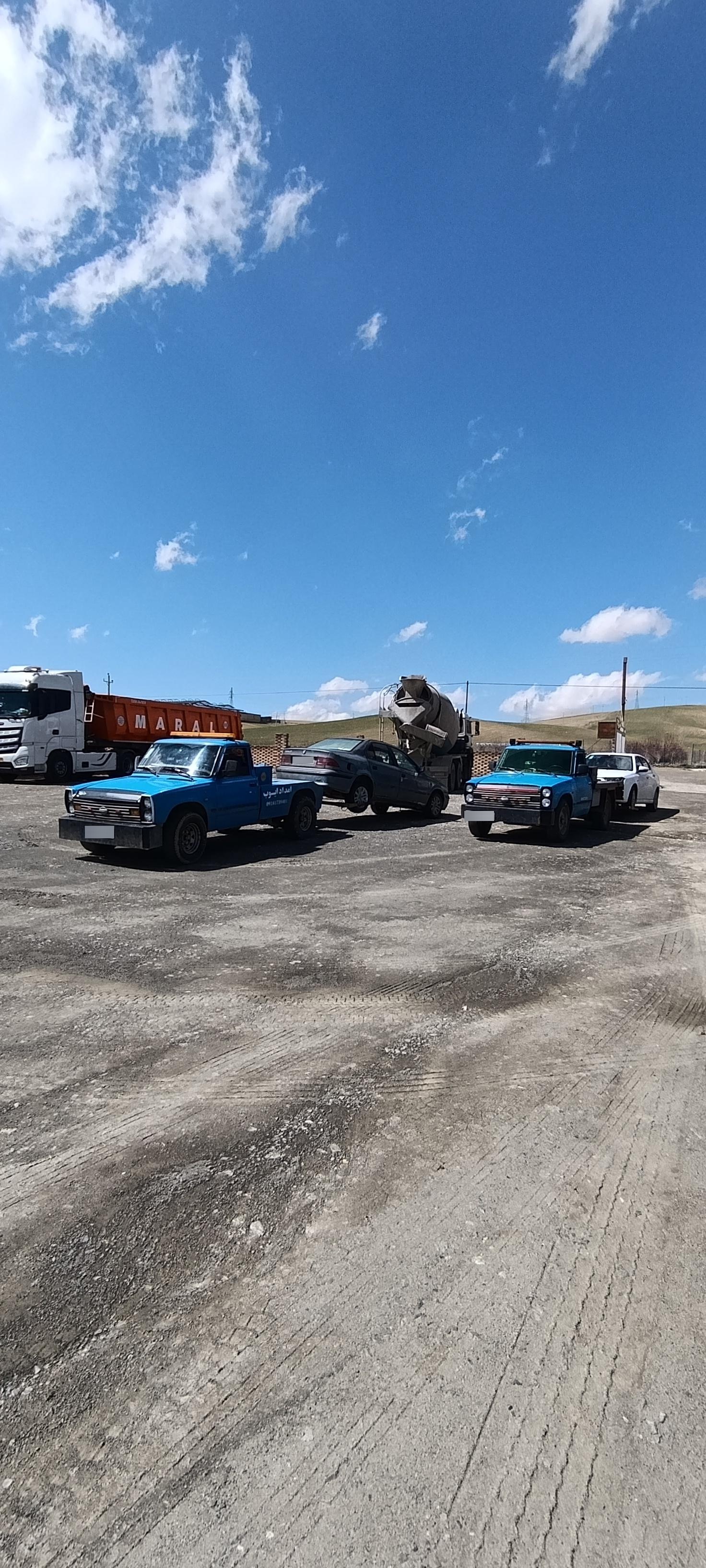 عکس امداد خودرو و جرثقیل ایوب