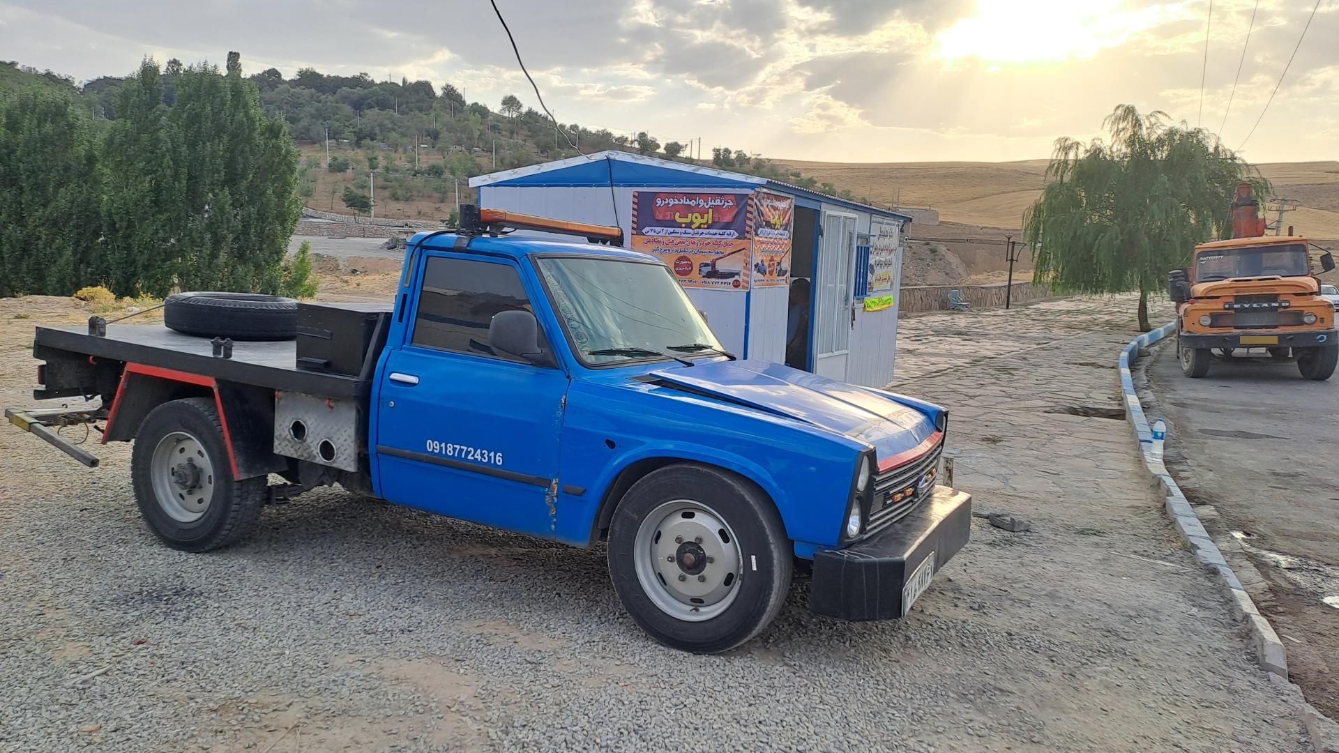 عکس امداد خودرو و جرثقیل ایوب
