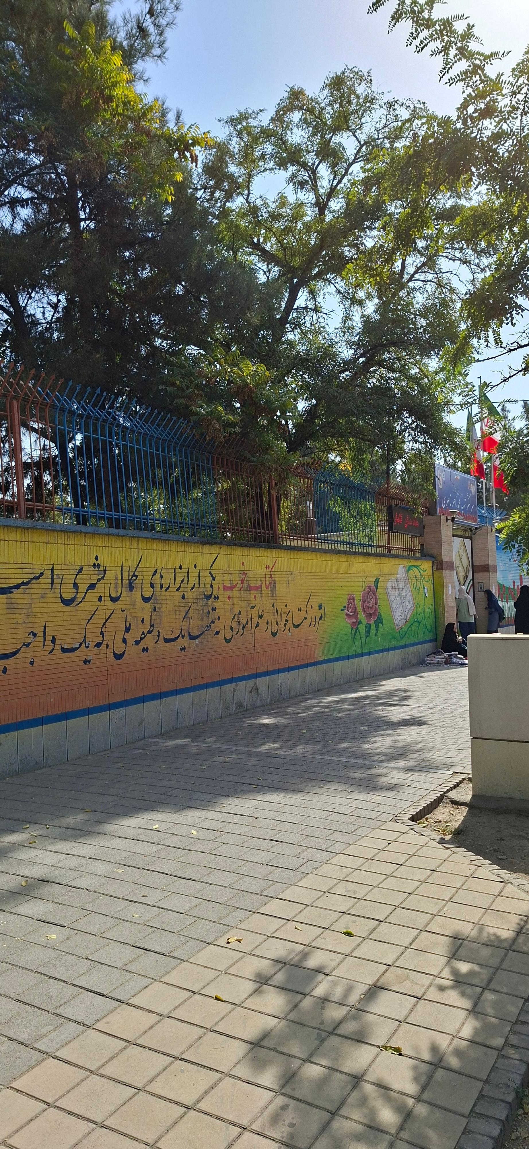 عکس دبستان دخترانه شاهد شهید ناصری