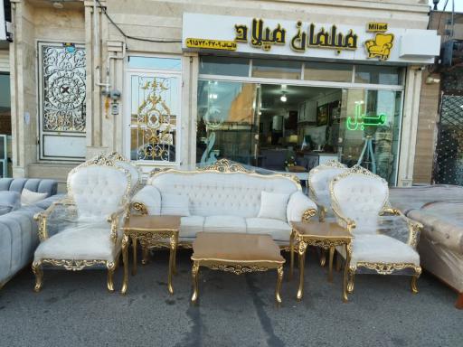 مبلمان و سرویس چوب میلاد