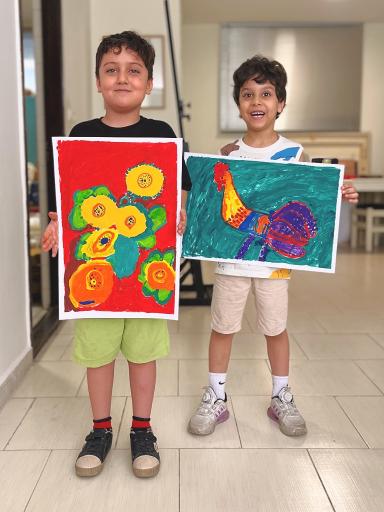 عکس استودیو هنری باغچه