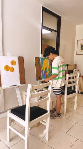 عکس استودیو هنری باغچه