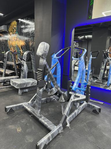 عکس کارخانه دستگاه بدنسازی آسمان فیتنس