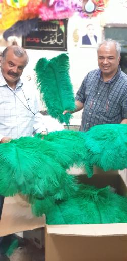 عکس علامت سازی حاج محمودحسینی