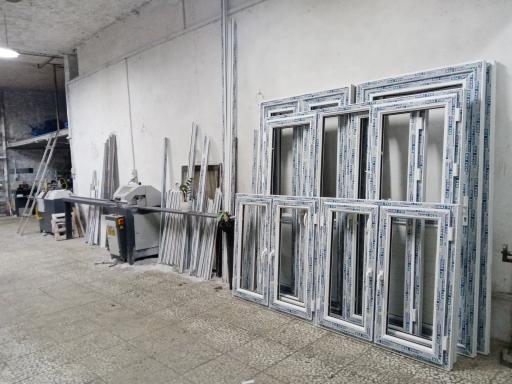عکس تولیدی درب و پنجره upvc کهنسال
