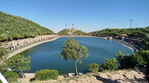 عکس دریاچه مصنوعی عینالی (داغ گولی)