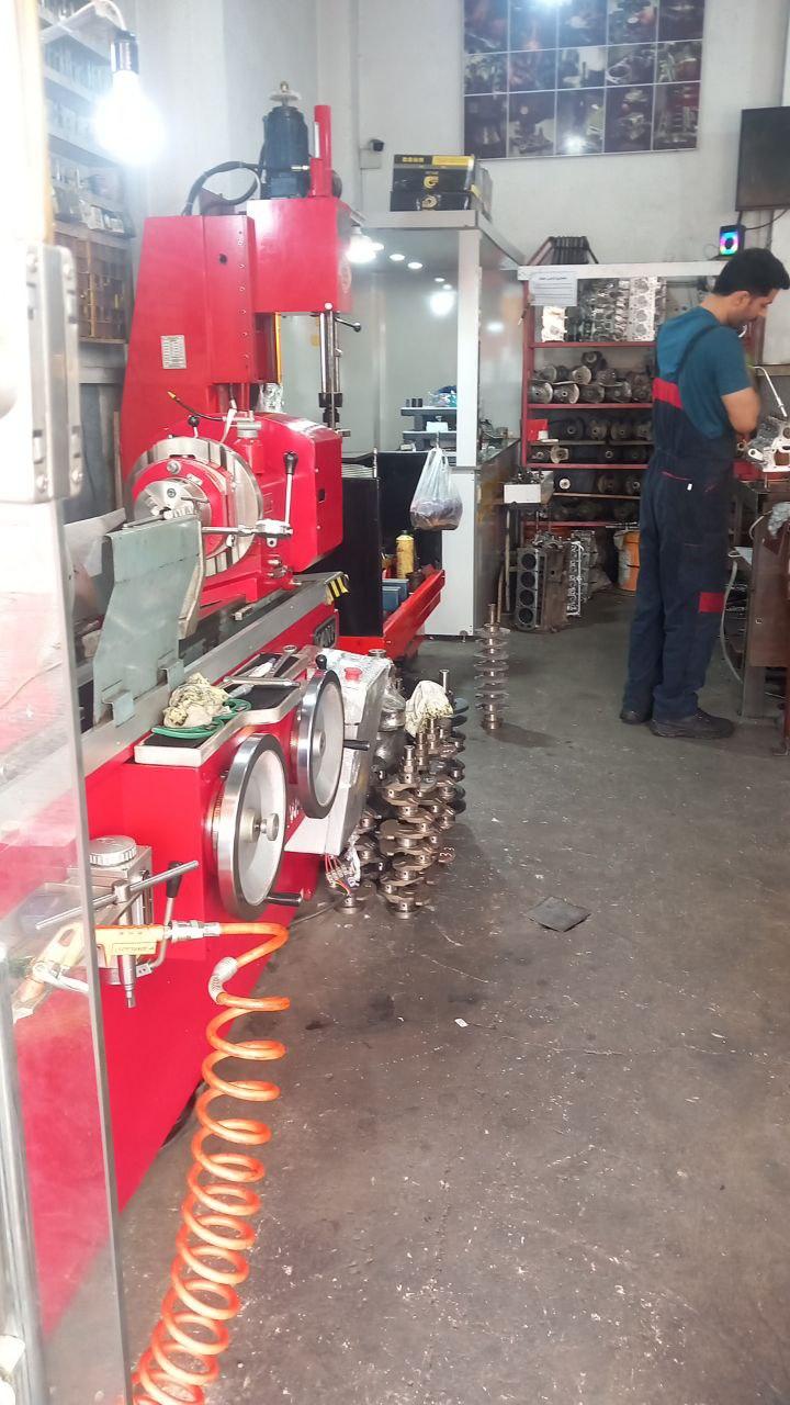 عکس تراشکاری و میل لنگ تراشی مجید رئوفی