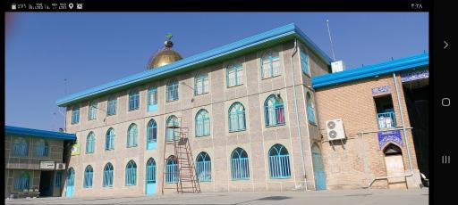 عکس مسجد جامع شهرک هیو