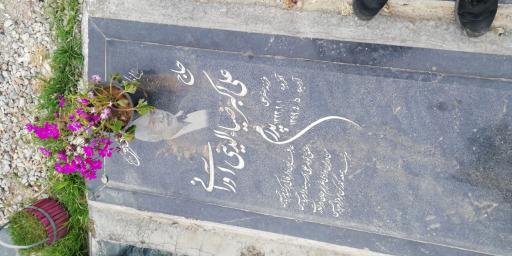 عکس مزار علی اکبر ضياءالدينی