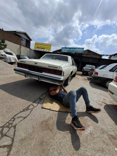 عکس سپرسازی و شفاف سازی چراغ محمد حداد