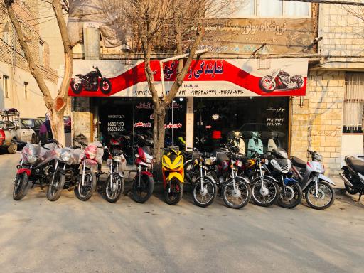 عکس فروشگاه موتورسیکلت اقساطی سید جمال