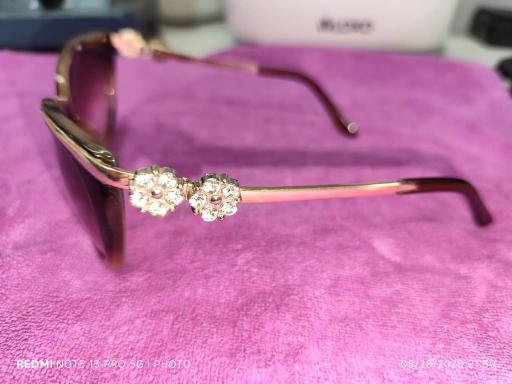 عکس تعمیرات عینک الماس لنز