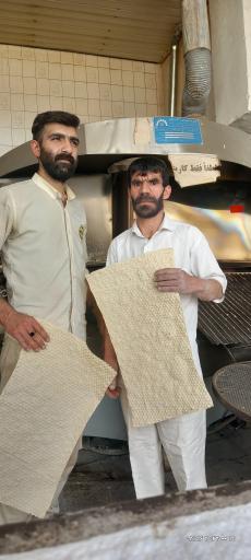 عکس نانوایی لواشی(محمد زندلشنی)