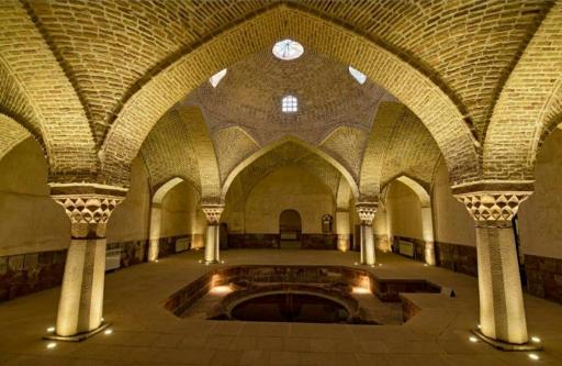 عکس حمام تاریخی جلفا