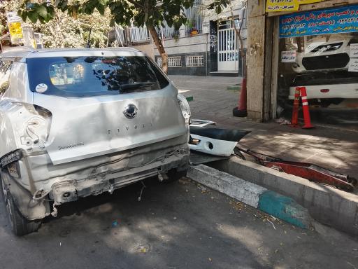 عکس سپر سازی و صافکاری محمد