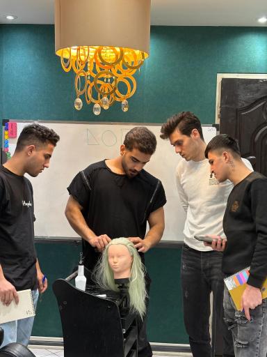 آموزشگاه آرایشگری مردانه امین احمدی