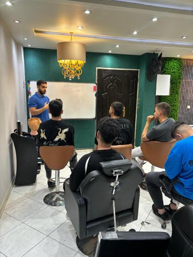 عکس آموزشگاه آرایشگری مردانه امین احمدی