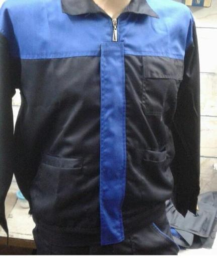 عکس تولیدی لباس کار ایمنی سعید 