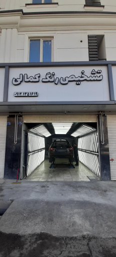 عکس تشخیص رنگ خودرو کمالی