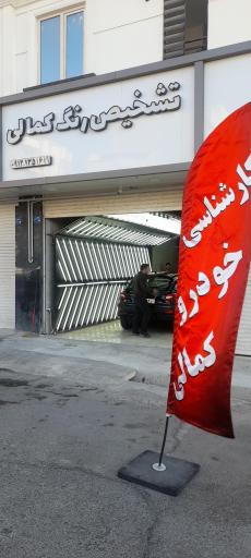 عکس تشخیص رنگ خودرو کمالی