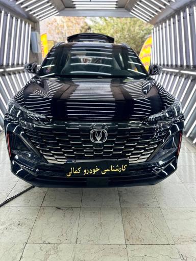 عکس کارشناسی تشخیص رنگ خودرو کمالی