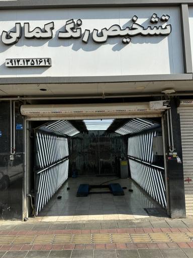 عکس تشخیص رنگ خودرو کمالی