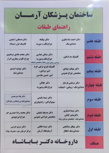 عکس ساختمان پزشکان آرمان