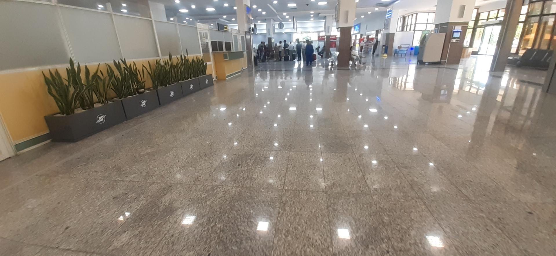 عکس ترمینال پروازهای خارجی فرودگاه شیراز