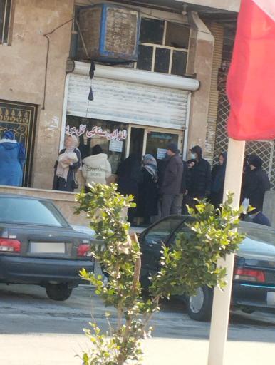 عکس نانوایی سنگکی