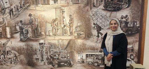 عکس موزه بنزین خانه آبادان