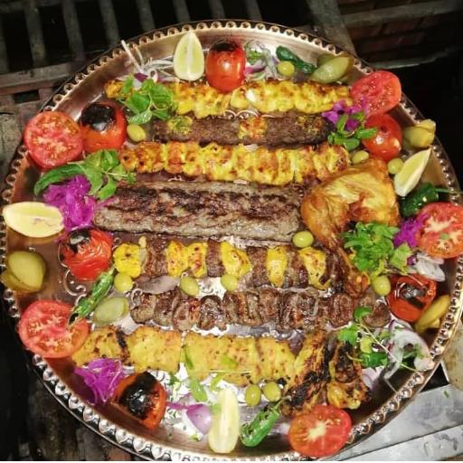 عکس چلوکبابی مجلل احمدی