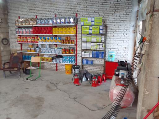 عکس تعویض روغن و آپارات شاهین