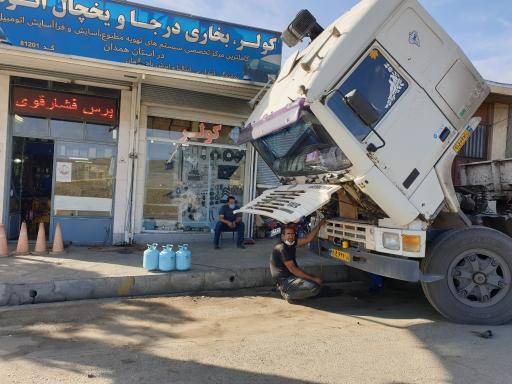 عکس کولر و بخاری خودرو سعید شعبانی