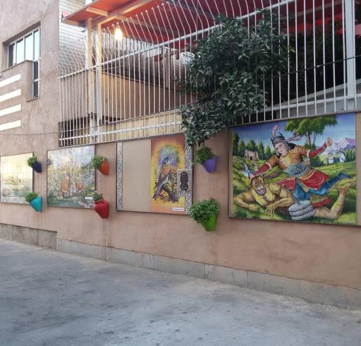 عکس کاشی هفت رنگ علی تعبدی