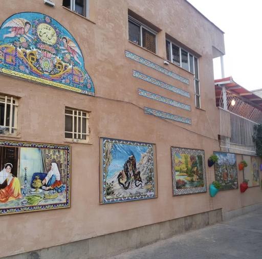 عکس کاشی هفت رنگ علی تعبدی