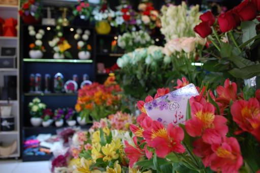 عکس گلفروشی  خانه گل