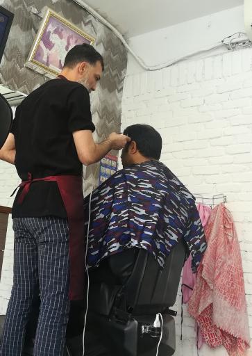 عکس آرایشگاه مردانه سایه روشن