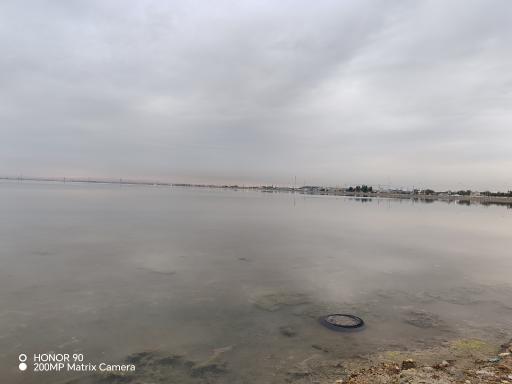 عکس دریاچه نمک بندر ماهشهر