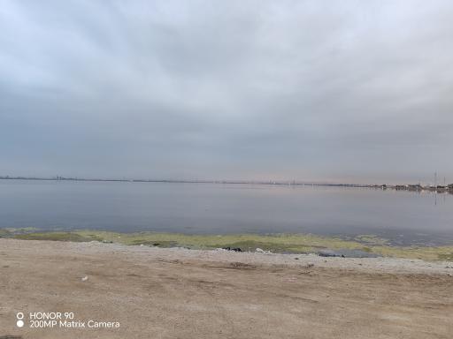 عکس دریاچه نمک بندر ماهشهر