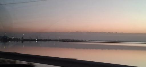 عکس دریاچه نمک بندر ماهشهر