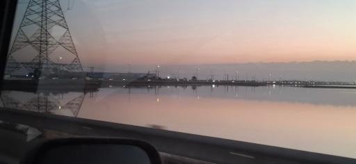 عکس دریاچه نمک بندر ماهشهر