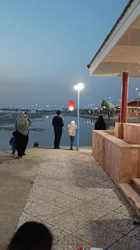 عکس دریاچه نمک بندر ماهشهر