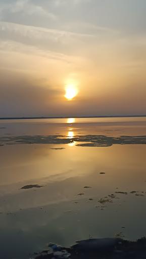 عکس دریاچه نمک بندر ماهشهر