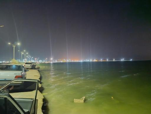 عکس دریاچه نمک بندر ماهشهر