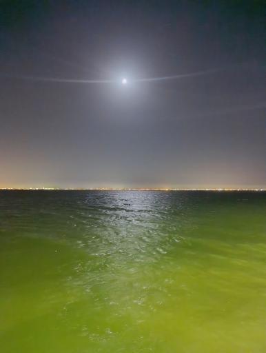 عکس دریاچه نمک بندر ماهشهر