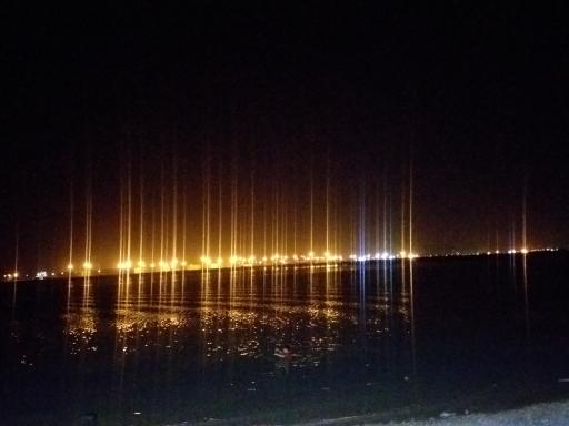 عکس دریاچه نمک بندر ماهشهر