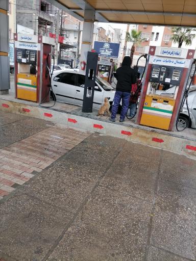 عکس پمپ بنزین معصومی