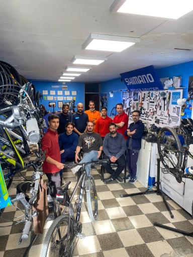 عکس مرکز تخصصی تعمیرات دوچرخه نیک منش