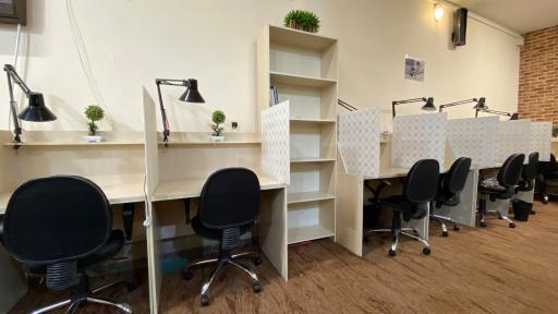 عکس سالن مطالعه قلم و اندیشه