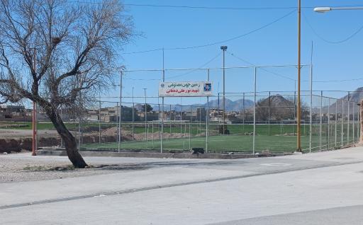 عکس زمین چمن مصنوعی شهید نور علی‌ دهقانی